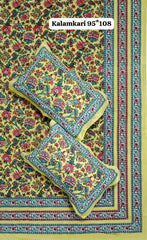 King Size Pure Cotton Bedsheets with 2 Pillow Covers