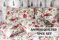 Jumbo King size Quilted 5pcs set