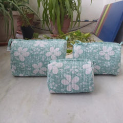 Quilted Utility Pouches