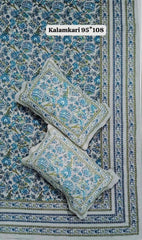 King Size Pure Cotton Bedsheets with 2 Pillow Covers