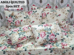 Jumbo King size Quilted 5pcs set