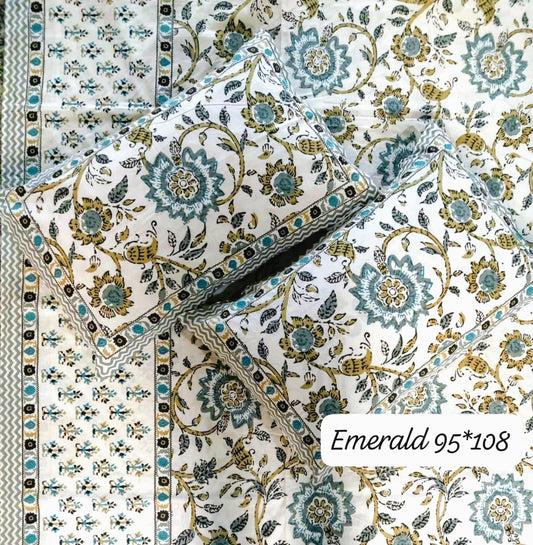 king size bedsheet with 2 pillow covers