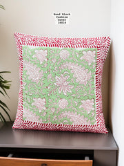 Handblock cushion covers 16x16