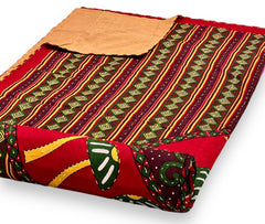 Jaipuri Printed Double Bed Size Kantha Work Bedcover