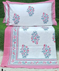 King size bedsheets with 2 pillow covers