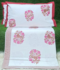 King size bedsheets with 2 pillow covers
