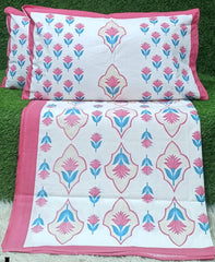 King size bedsheets with 2 pillow covers