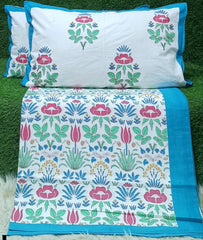 King size bedsheets with 2 pillow covers