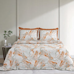 Super King Size Bedsheet with 2 pillow covers