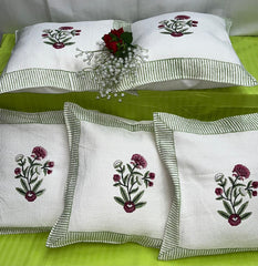 BLOCK CUSHION COVERS 16*16