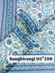 king size bedsheet with 2 pillow covers