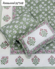 king size bedsheet with 2 pillow covers