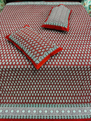 king size bedsheet with 2 pillow covers