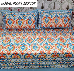 King Size Bedsheet with 2 Pillow Covers