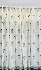 HANDBLOCK DOOR CURTAINS 7 Ft