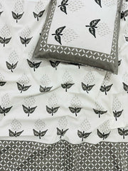 Single bed bedsheet with 1 pillow cover