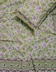 Single bed bedsheet with 1 pillow cover