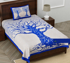 Single bed bedsheet with 1 pillow cover