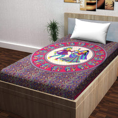 Single bed bedsheet with 1 pillow cover
