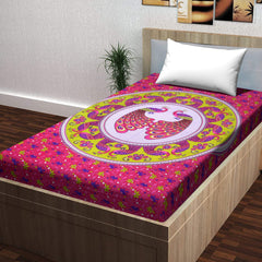 Single bed bedsheet with 1 pillow cover