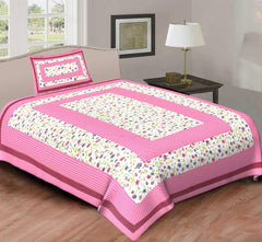 Single bed bedsheet with 1 pillow cover