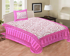Single bed bedsheet with 1 pillow cover