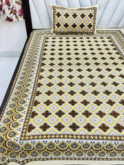 jaipuri Printed Single Bedsheet