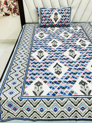 jaipuri Printed Single Bedsheet