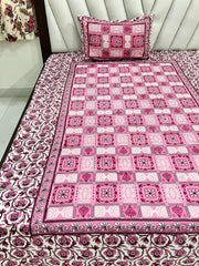 jaipuri Printed Single Bedsheet