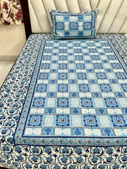 jaipuri Printed Single Bedsheet