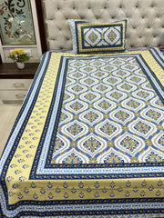 jaipuri Printed Single Bedsheet