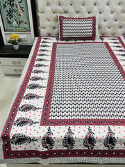 jaipuri Printed Single Bedsheet
