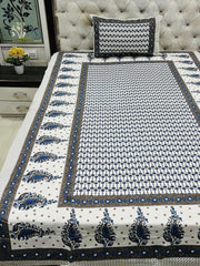 jaipuri Printed Single Bedsheet