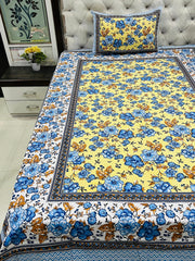 jaipuri Printed Single Bedsheet