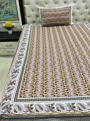 jaipuri Printed Single Bedsheet
