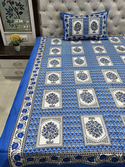jaipuri Printed Single Bedsheet
