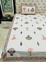 jaipuri Printed Single Bedsheet