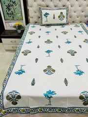 Jaipuri Printed Single Bedsheet