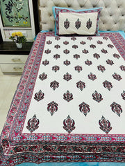 jaipuri Printed Single Bedsheet