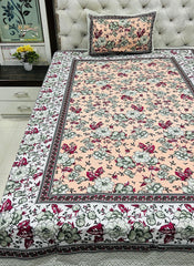 jaipuri Printed Single Bedsheet