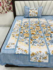 jaipuri Printed Single Bedsheet