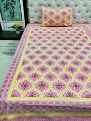 jaipuri Printed Single Bedsheet