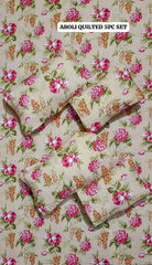 Jumbo King size Quilted 5pcs set