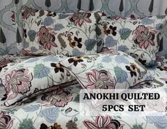 Jumbo King size Quilted 5pcs set