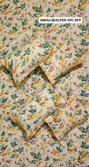 Jumbo King size Quilted 5pcs set