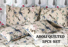 Jumbo King size Quilted 5pcs set