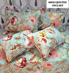 Jumbo King size Quilted 5pcs set