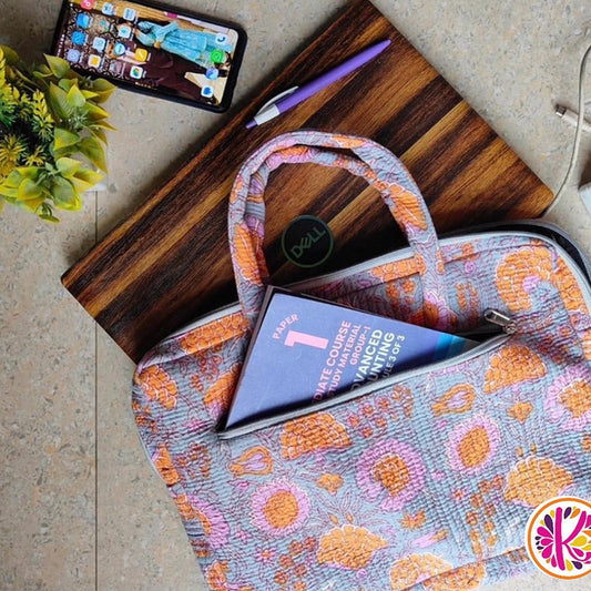 Hand Block Bath Towels