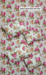 Jumbo King size Quilted 5pcs set