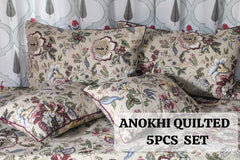 Jumbo King size Quilted 5pcs set